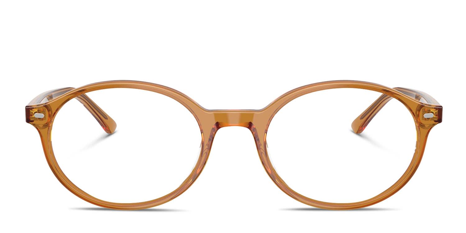 Ray-Ban RX5429 German Beige glasses - Beige - Frontal View