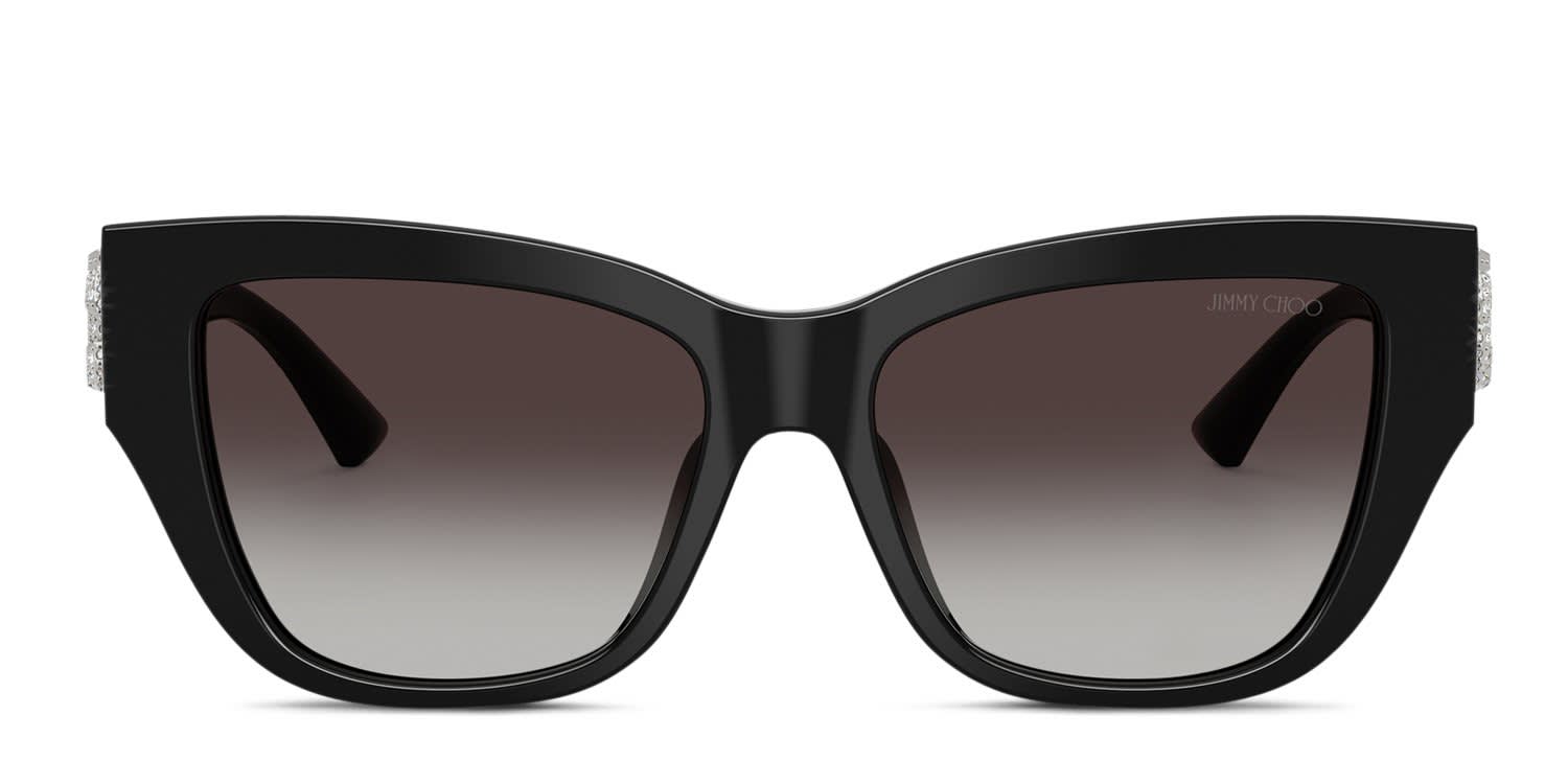 Jimmy Choo JC5039BU Black, Gray glasses - Black / Gray - Frontal View