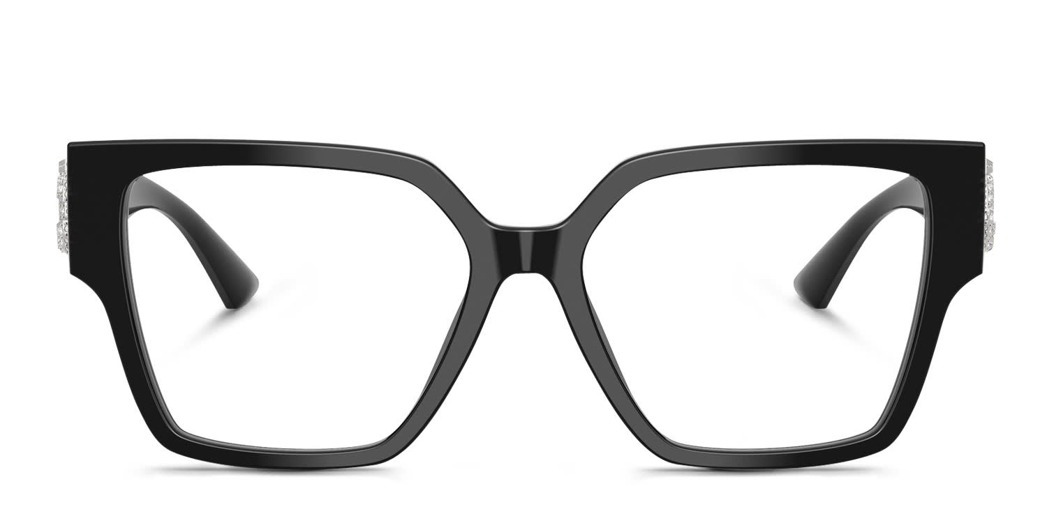 Juice 47度 スチール製 Jimmy Choo JC3032B Shiny Black Prescription Eyeglasses