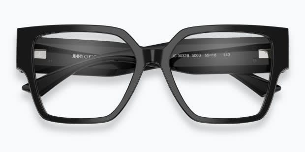 Jimmy Choo JC3032B Shiny Black Prescription Eyeglasses