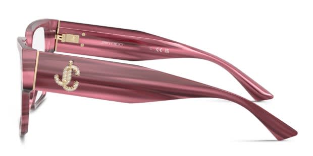 Jimmy Choo JC3032B multicolor , red frame