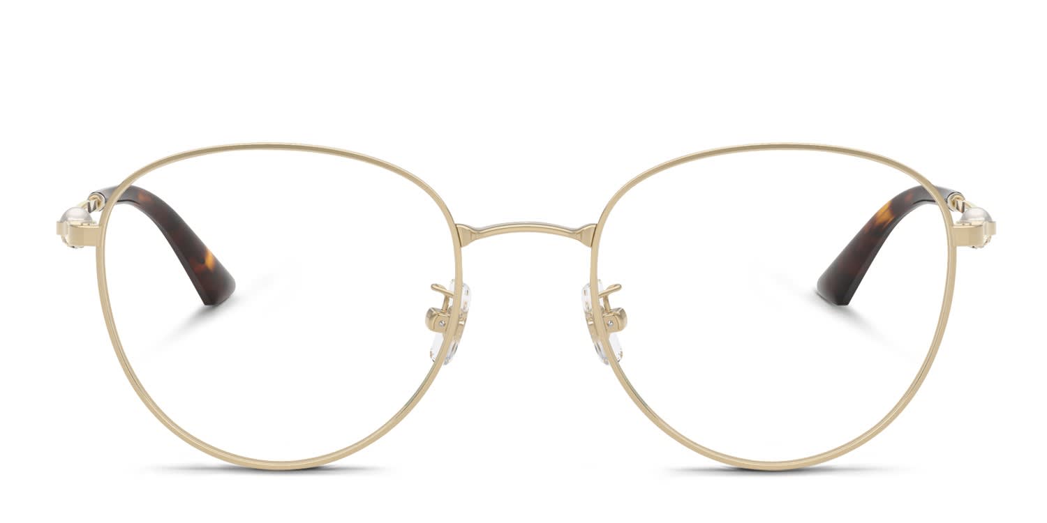 Jimmy Choo JC2013HD Gold glasses - Gold - Frontal View