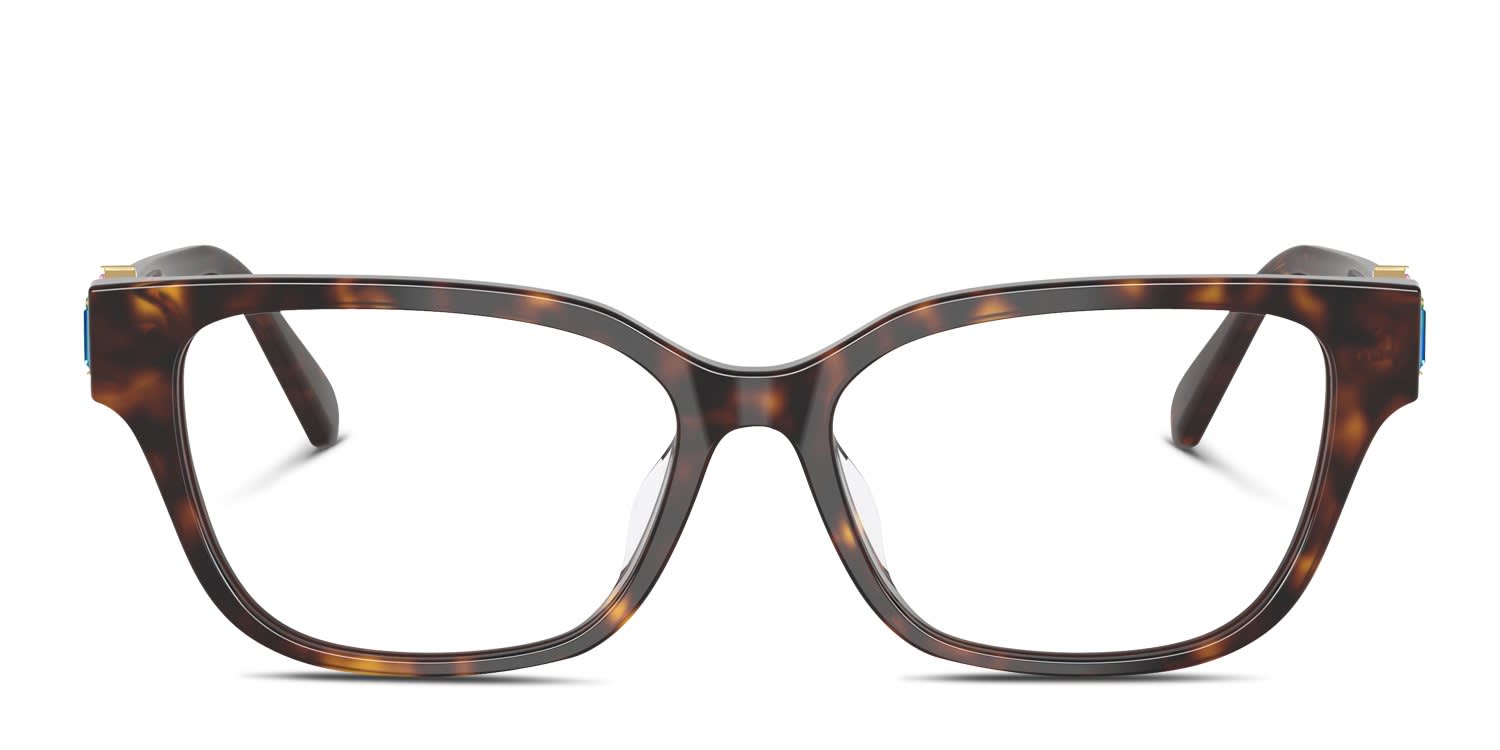 Swarovski SK2049D Tortoise glasses - Tortoise - Frontal View