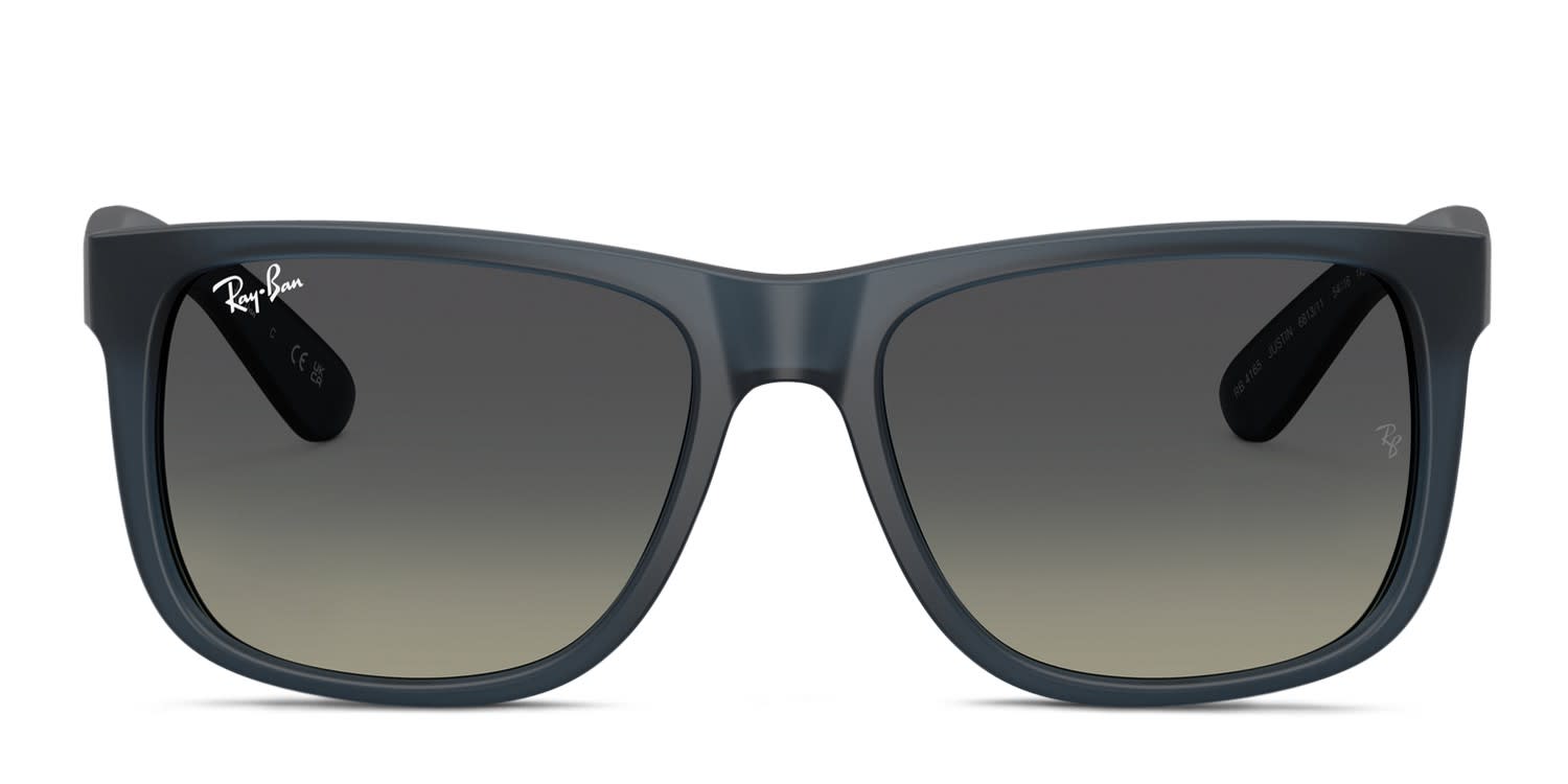 Ray-Ban RB4165 Justin gray , blue frame with gradient grey lenses