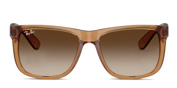 Ray-Ban RB4165 Justin gray , beige frame with gradient brown