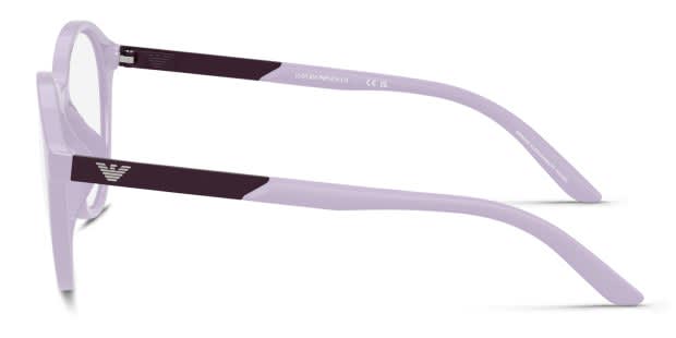 Emporio Armani EK4005U Kids w/Clip-On Purple Prescription Eyeglasses