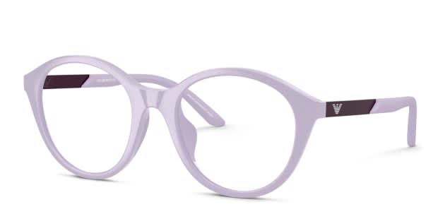 Emporio Armani EK4005U Kids w/Clip-On Purple Prescription Eyeglasses