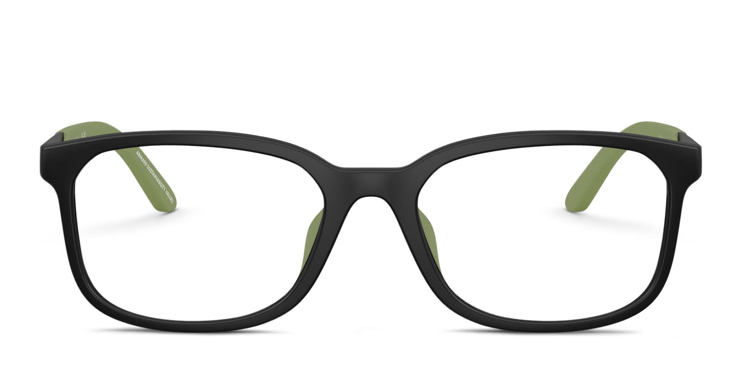 Emporio Armani EK3008U Kids Matte Black glasses - Matte Black - Frontal View