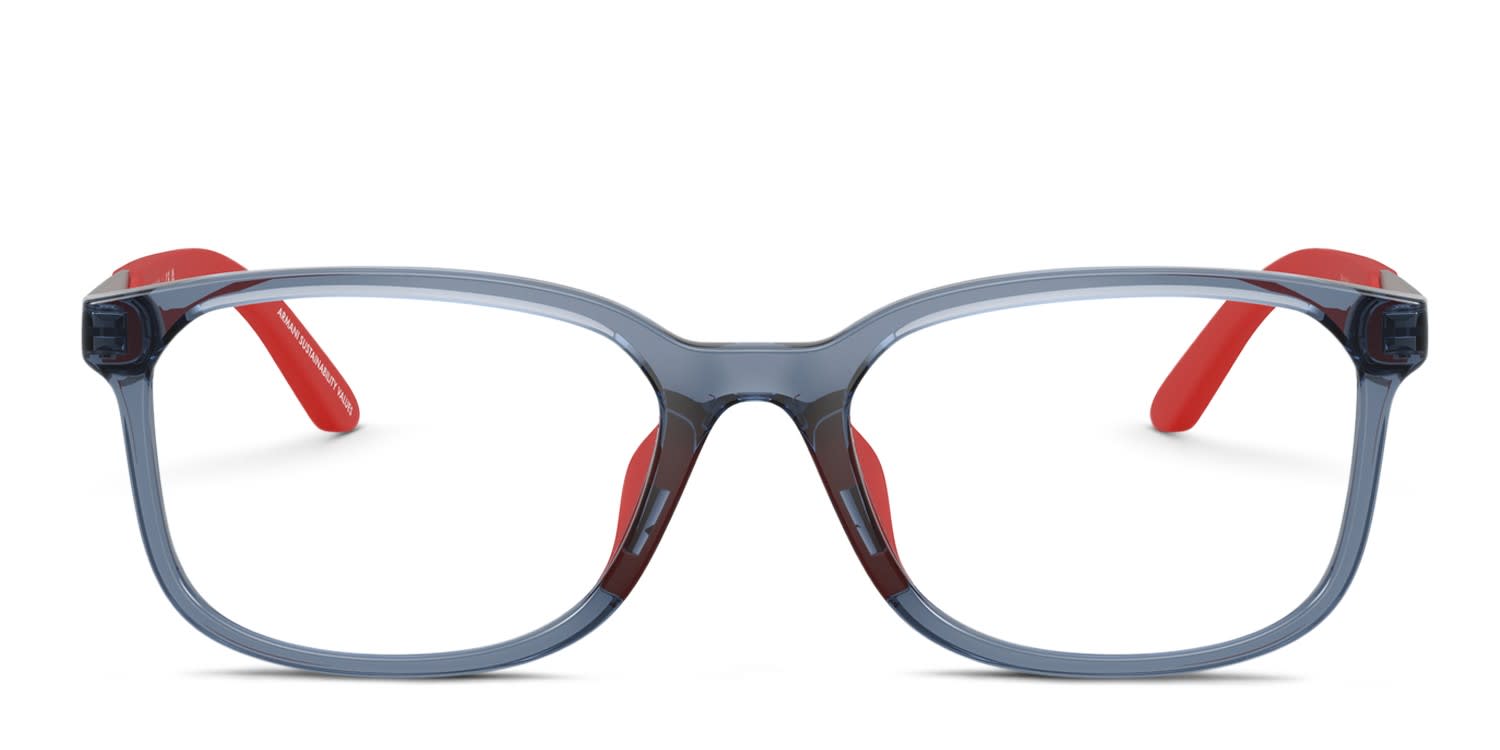 Emporio Armani EK3008U Kids Blue glasses - Blue - Frontal View