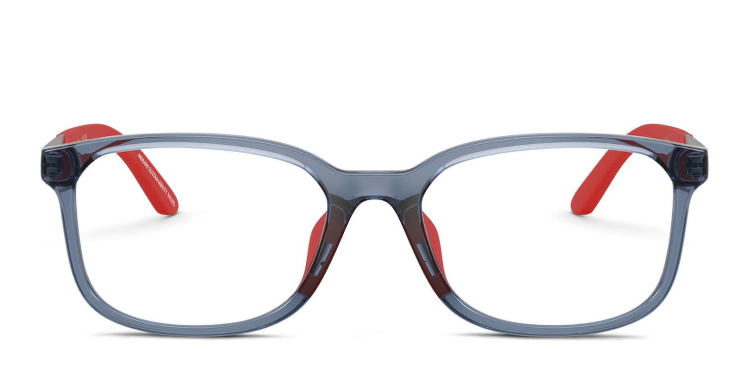 Emporio Armani EK3008U Kids Blue glasses - Blue - Frontal View