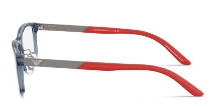Emporio Armani EK3009 Kids Blue glasses - Blue - Side View
