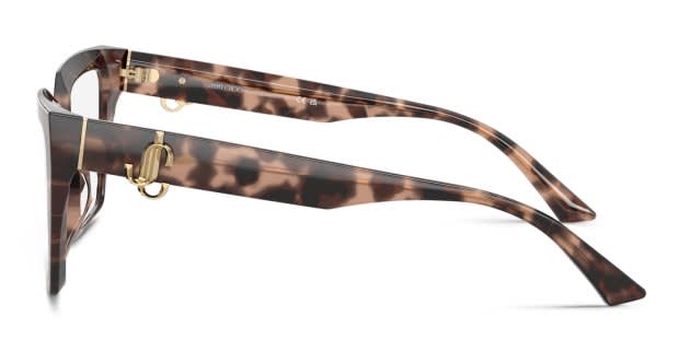 Jimmy Choo JC3017U Tortoise, Pink Prescription Eyeglasses