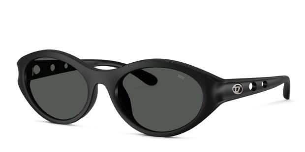 Diesel DL3005U black frame with dark grey lenses. Lenses provide