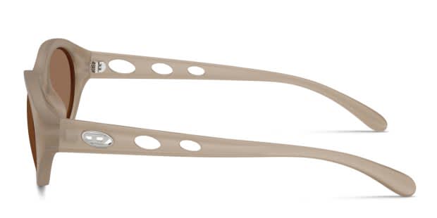 Diesel DL3005U clear , gray frame with dark brown lenses. Lenses