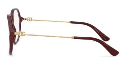Dolce & Gabbana DG3364 Red glasses - Red - Side View