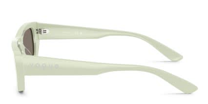Vogue VO5657SU Green, Gray, Silver glasses - Green / Gray / Silver - Side View