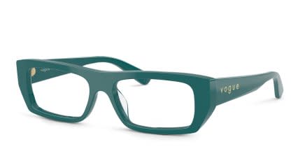 Vogue VO5660U Green glasses - Green - Angle View