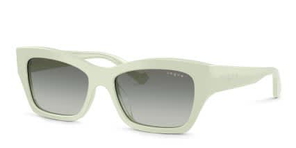 Vogue VO5658SU Green, Gray glasses - Green / Gray - Angle View