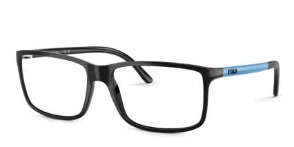 Polo Ralph Lauren PH2126 Black glasses - Black - Angle View