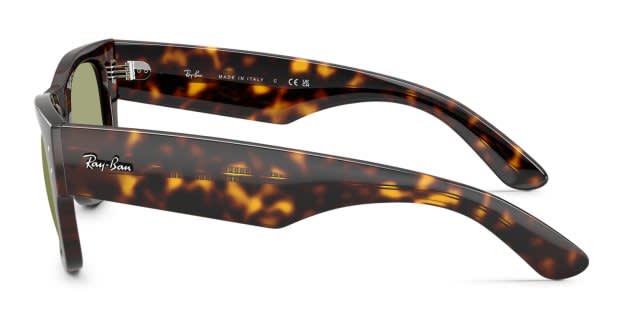 Ray-Ban RB4081 Tortoise Shield Style Gradient Lens Unisex Italy RB4081 Eyeglasses Frames by Ray Ban main image 4