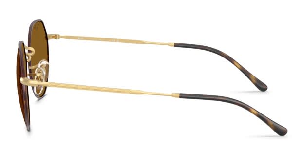 Ray-Ban RB3565 Jack tortoise frame with brown lenses. Lenses