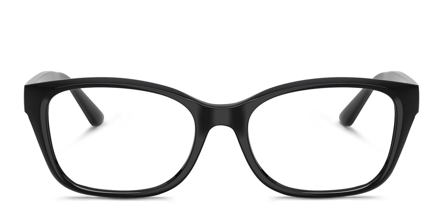 Ralph Lauren RL6252U Black glasses - Black - Frontal View