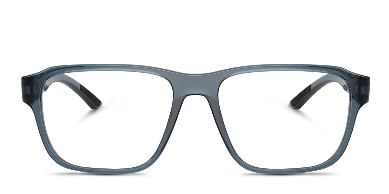 Prada Linea Rossa PS05RV Clear, Blue glasses - Clear / Blue - Frontal View