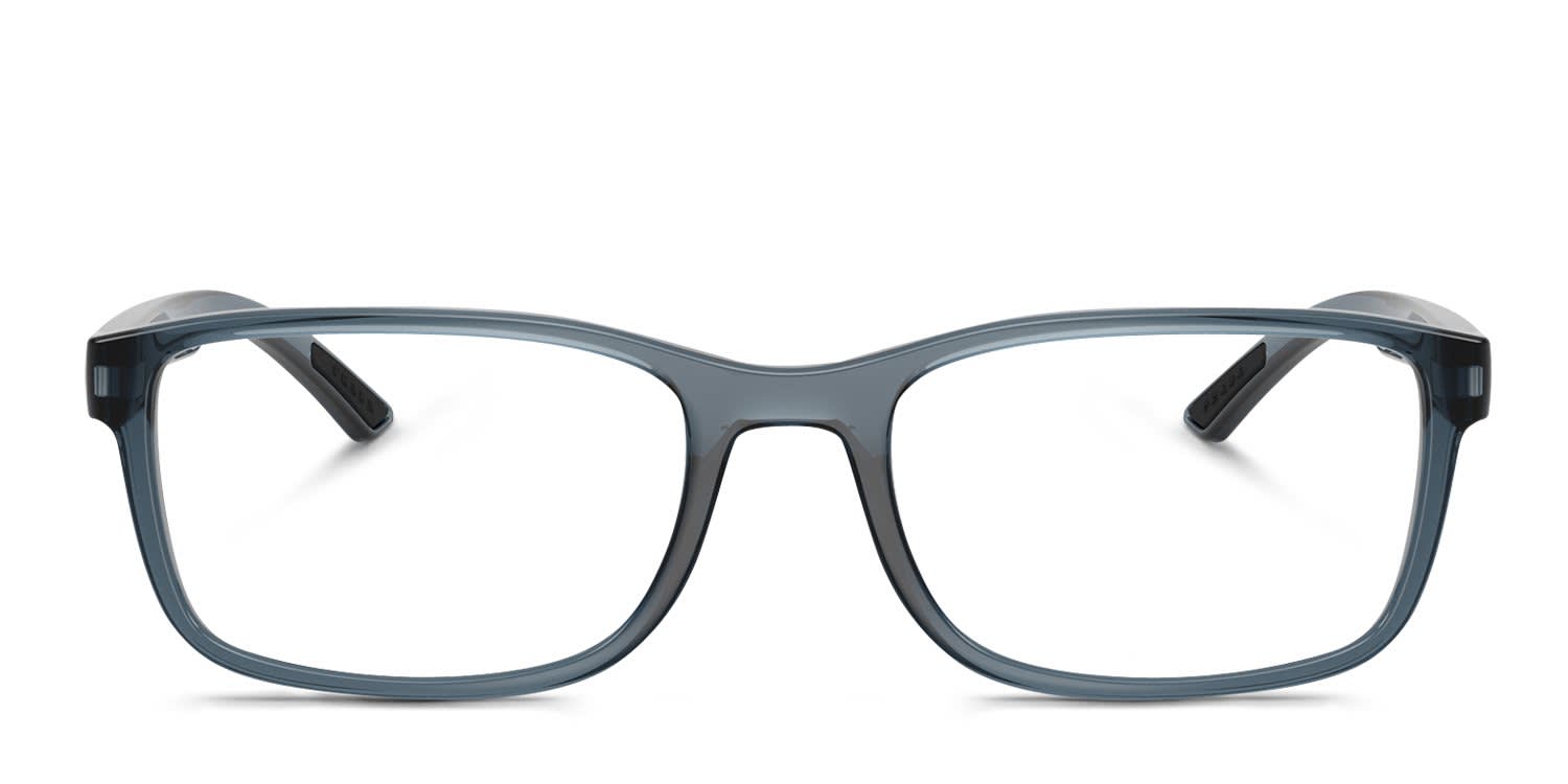 Prada Linea Rossa PS06RV Clear, Blue glasses - Clear / Blue - Frontal View