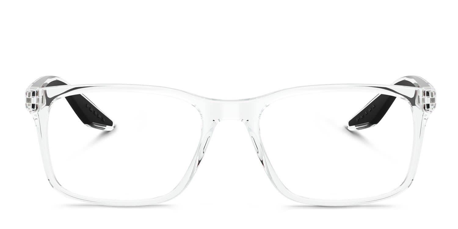 Prada Linea Rossa PS08RV clear frame