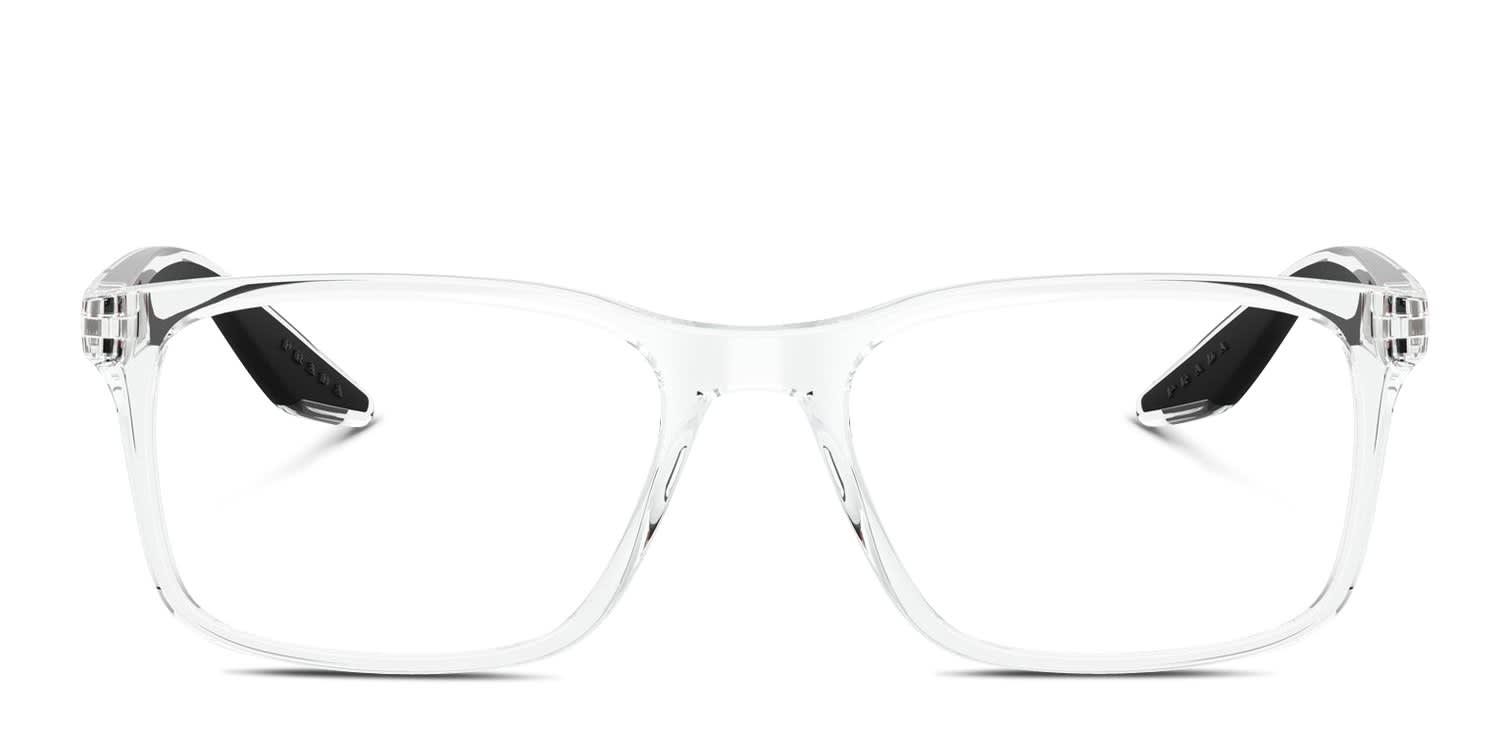 Prada Linea Rossa PS08RV Clear glasses - Clear - Frontal View