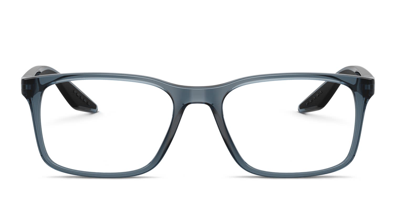Tory Burch TY2064 Blue w/Yellow Eyeglasses | Includes FREE Rx Lenses