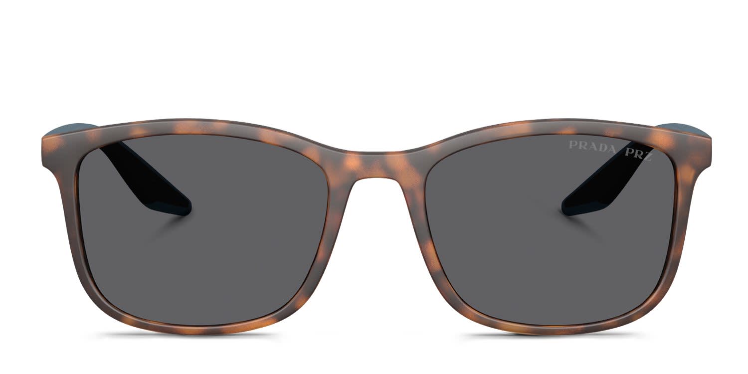 Prada Linea Rossa PSA08S Tortoise, Gray glasses - Tortoise / Gray - Frontal View