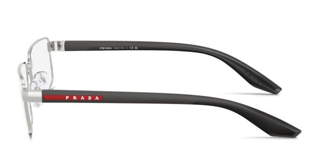 Prada Linea Rossa PS52RV silver frame