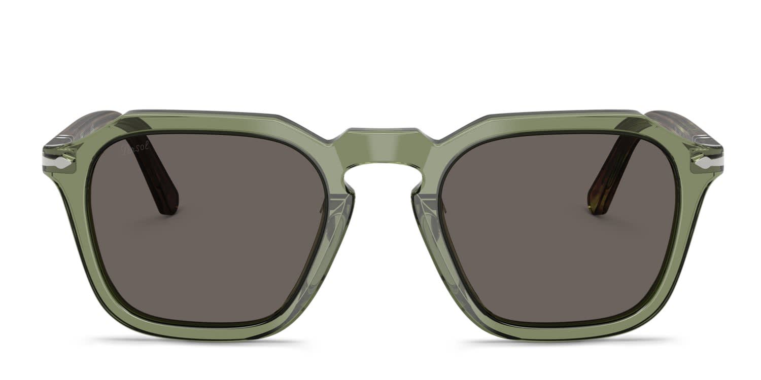 BURBERRY ベロア Burberry BE4434 Green, Yellow frame with dark grey lenses. Lenses