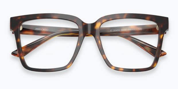 Jimmy Choo JC3040U tortoise frame