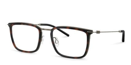 Moncler ME1001D Tortoise, Gunmetal glasses - Tortoise / Gunmetal - Angle View