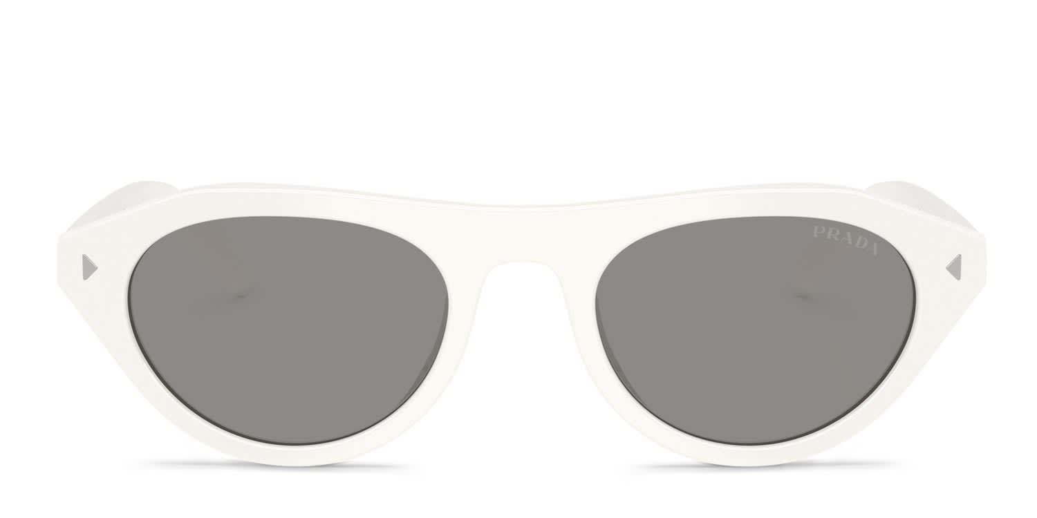 Prada PRB15S White, Gray glasses - White / Gray - Frontal View