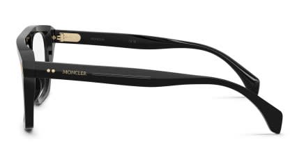 Moncler ME2018U Black glasses - Black - Side View