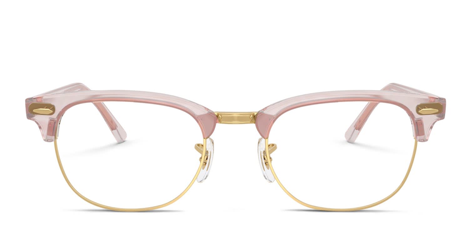 Ray-Ban RX5154 Clubmaster Change Purple, Gold glasses - Purple / Gold - Frontal View