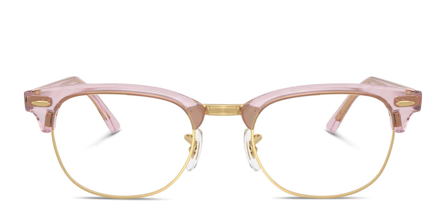 Ray-Ban RX5154 Clubmaster Change Purple, Gold glasses - Purple / Gold - Frontal View