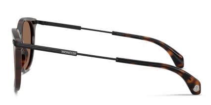 Moncler ME6013 Korra Tortoise, Brown glasses - Tortoise / Brown - Side View