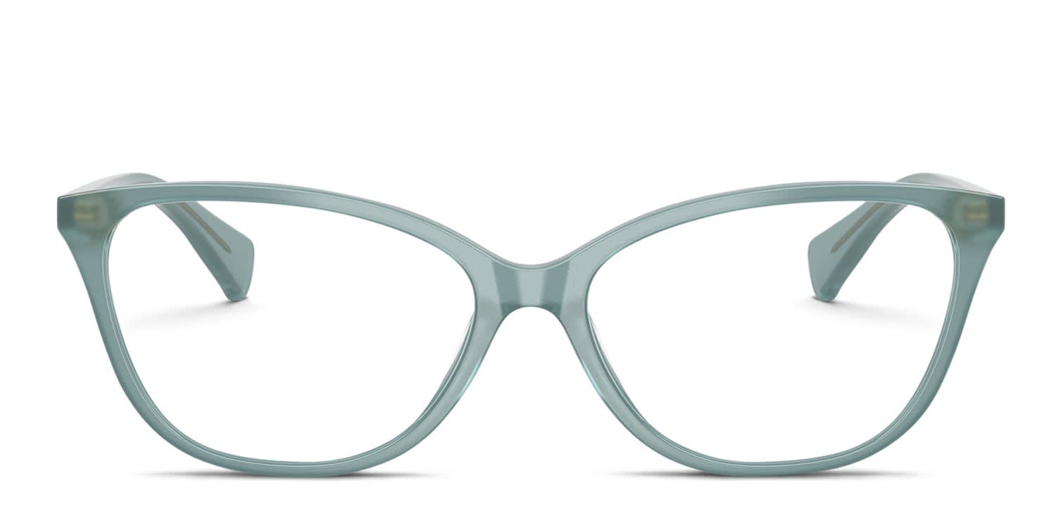 Jimmy Choo JC88 Teal Glitter Prescription Eyeglasses