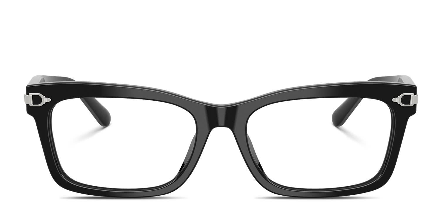Coach HC6040 Brooklyn black , clear frame
