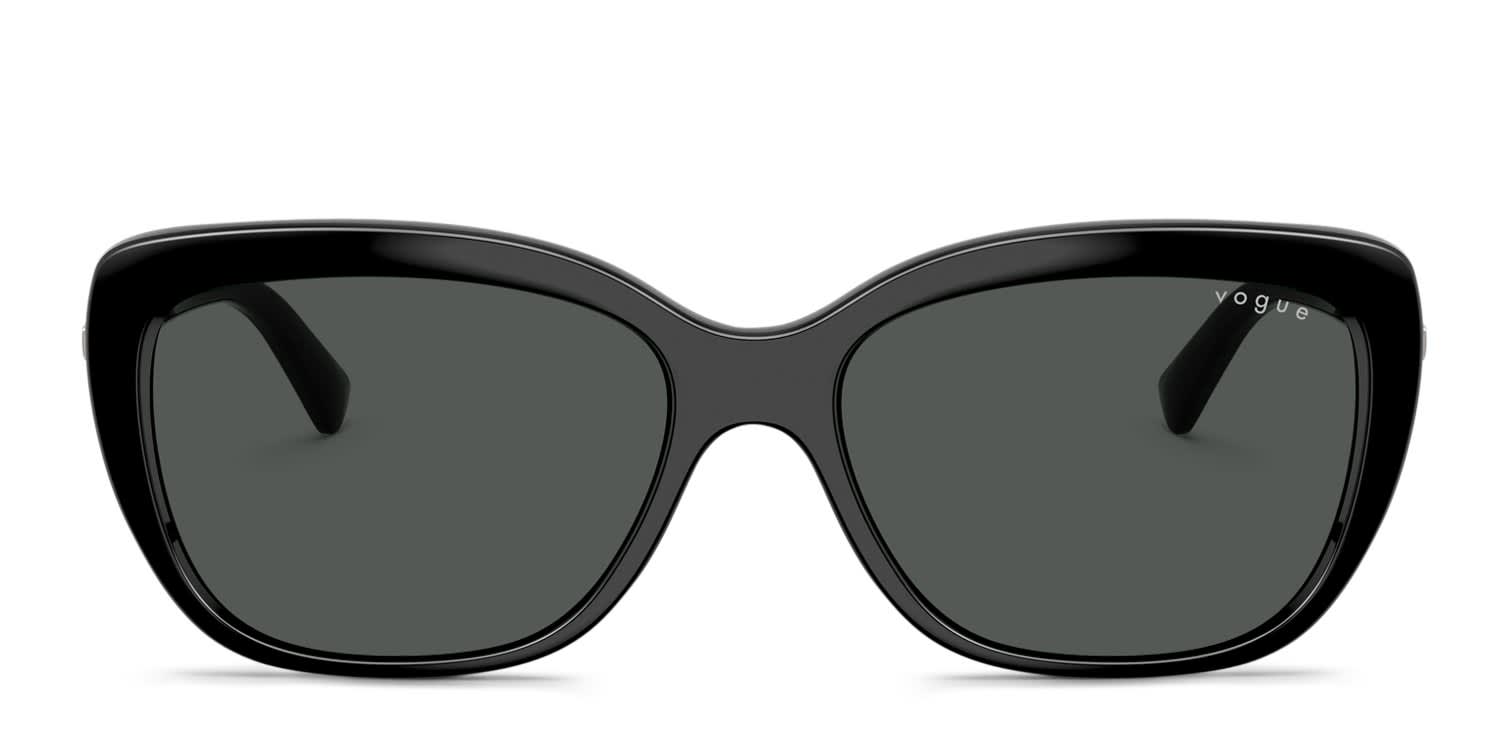 Nike Epic Breeze FD1880 Shiny Black Prescription Sunglasses - 50