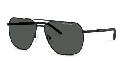 Armani Exchange AX2057S Black, Gray glasses - Black / Gray - Angle View