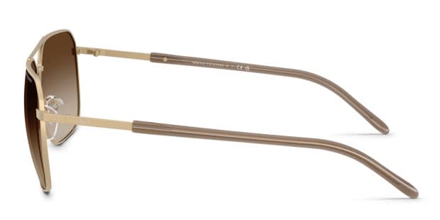 Armani Exchange AX2057S gold frame with brown gradient lenses