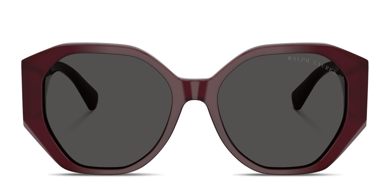 Ralph Lauren RL8220 The Juliette Red glasses - Red - Frontal View