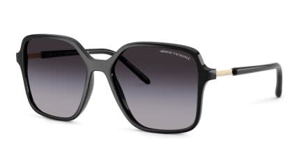Armani Exchange AX4163S Black, Gray glasses - Black / Gray - Angle View