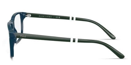Polo Ralph Lauren PH2296 Blue glasses - Blue - Side View
