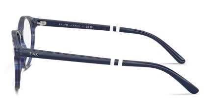 Polo Ralph Lauren PH2297 Multicolor, Blue glasses - Multicolor / Blue - Side View